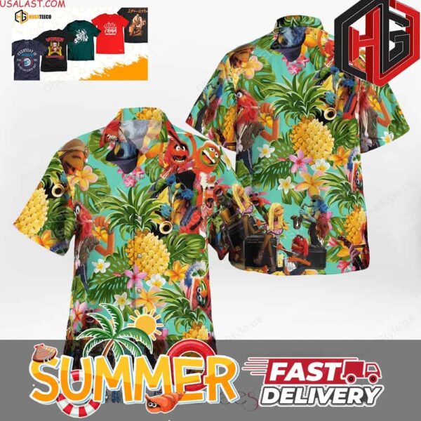 The Muppet Show Dr Teeth And The Electric Mayhem Summer Hawaiian Shirt And Beach Short