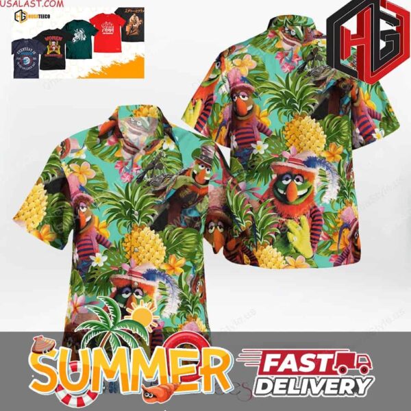 The Muppet Show Dr Teeth Summer Hawaiian Shirt And Beach Short