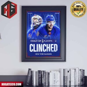 The New York Rangers Are Bound For The Stanley Cup Playoffs Poster Canvas