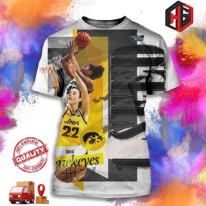 The No 1 Seed In The Albany 2 Region Is Iowa Hawkeyes NCAA March Madness Merchandise 3D T-Shirt