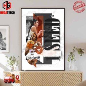 The No 1 Seed In The Portland 4 Region Is Texas Longhorns Women Basketball NCAA March Madness Poster Canvas
