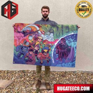 The X-Men Essence Power and Passion Designed By Dan Hipp Garden House Flag