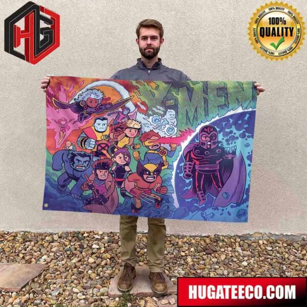 The X-Men Essence Power and Passion Designed By Dan Hipp Garden House Flag