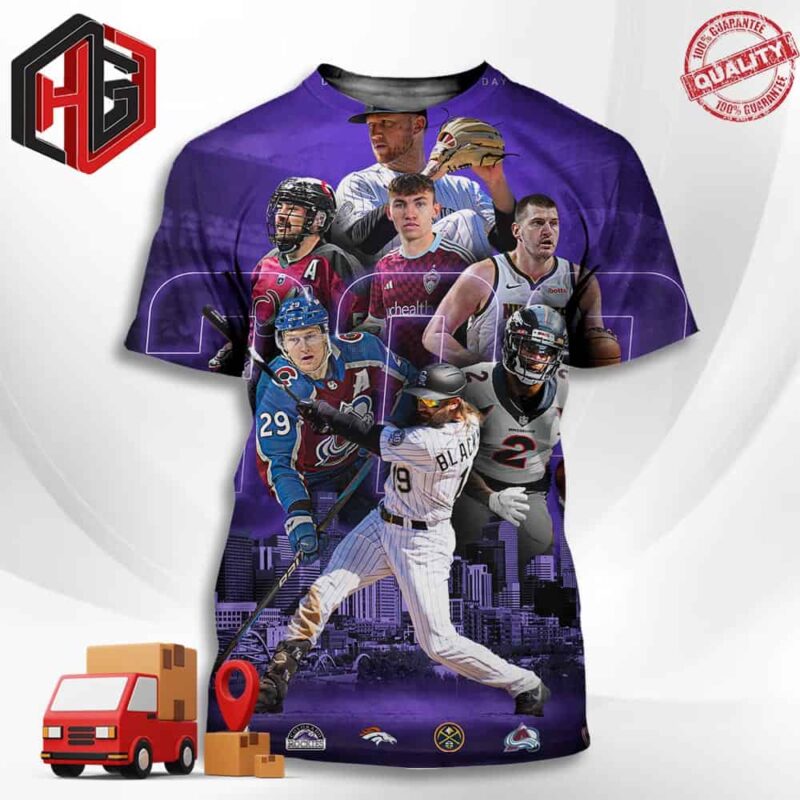 There’s No Better Place To Call Home 303 Day Colorado Rockies 3D T-Shirt
