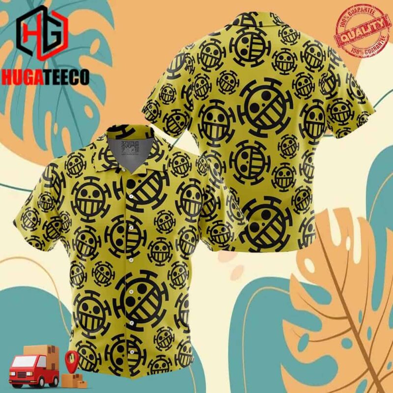 Trafalgar Law Jolly Roger One Piece Hawaiian Shirt For Men And Women Summer Collections