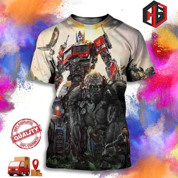 Transformers Rise of the Beasts In The Opening Of The Oscars 2024 3D T-Shirt