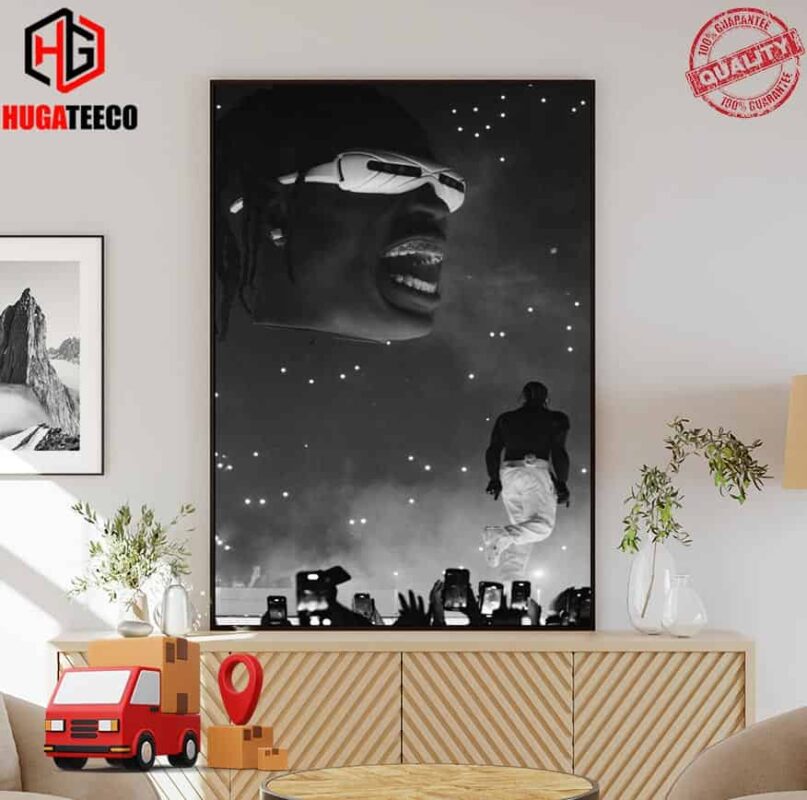 Travis Scoot 4Shadaw On Story Instagram Poster Canvas