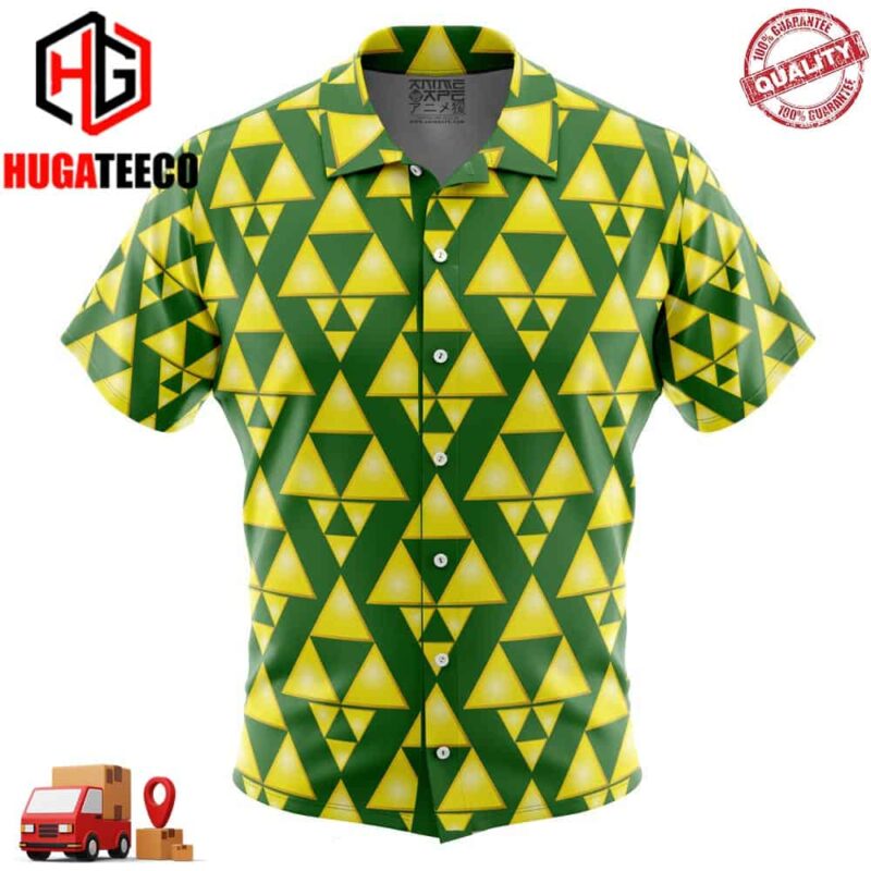Tri Force The Legend Of Zelda Hawaiian Shirt For Men And Women Summer Collections