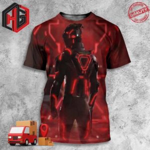 Tron Ares By Walt Disney Pictures And Distributed By Walt Disney Studios Motion Pictures 3D T-Shirt