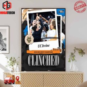 UC Irvine Anteaters Are The Big West Champions 2024 NCAA March Madness  Poster Canvas