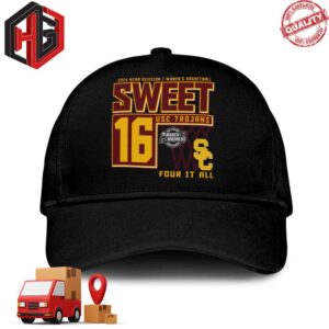 USC Trojans Sweet 16 DI Women’s Basketball Four It All 2024 Classic Hat-Cap
