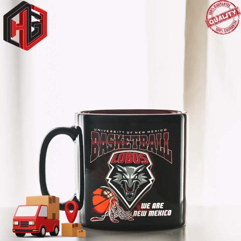 University Of New Mexico Basketball Lobos 2024 We Are New Mexico Ceramic Mug Merchandise T-Shirt Hoodie Poster