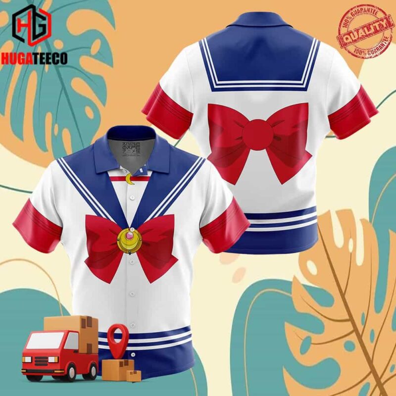 Usagi Tsukino Sailor Moon Hawaiian Shirt For Men And Women Summer Collections