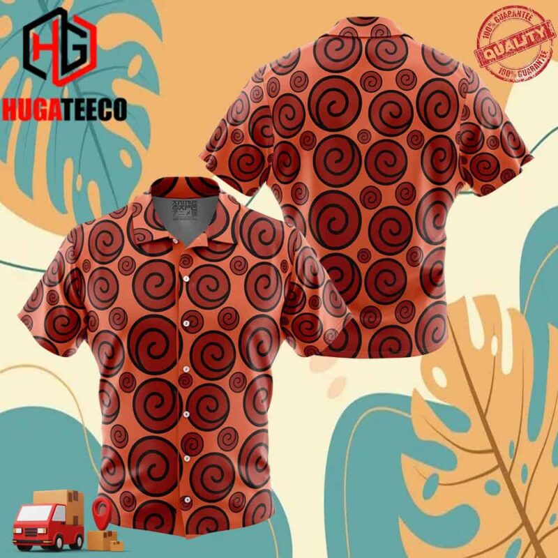 Uzumaki Clan Crest Naruto Shippuden Hawaiian Shirt For Men And Women Summer Collections