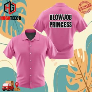 Vegeta Blowjob Princess Pink Dragon Ball Z Abridged Hawaiian Shirt For Men And Women Summer Collections