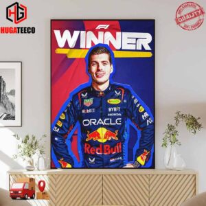 Verstappen Takes Saudi Arabia Victory From Perez And Leclerc As Bearman Stars On F1 Race Debut Poster Canvas