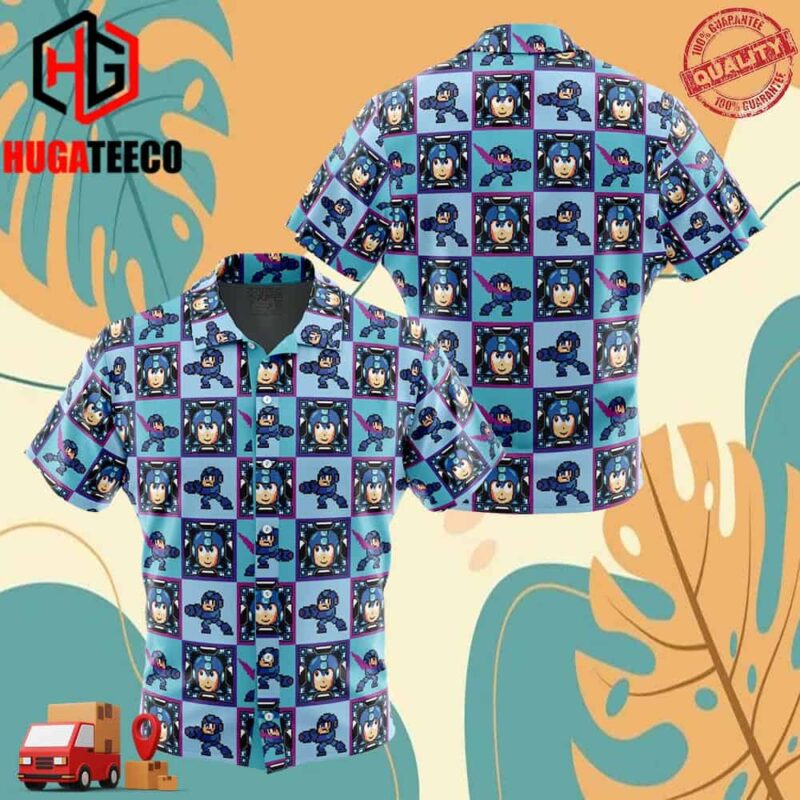Video Game Mega Man Hawaiian Shirt For Men And Women Summer Collections