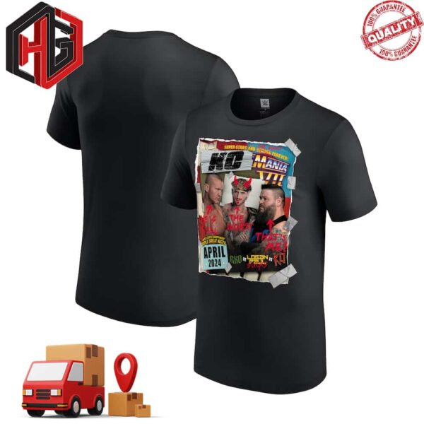 WWE Kevin Owens WrestleMania 40 KO-Mania VII T-Shirt