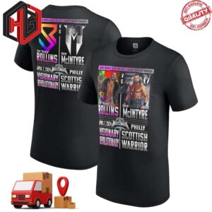 WWE WrestleMania 40 Seth Freakin Rollins vs Drew McIntyre T-Shirt