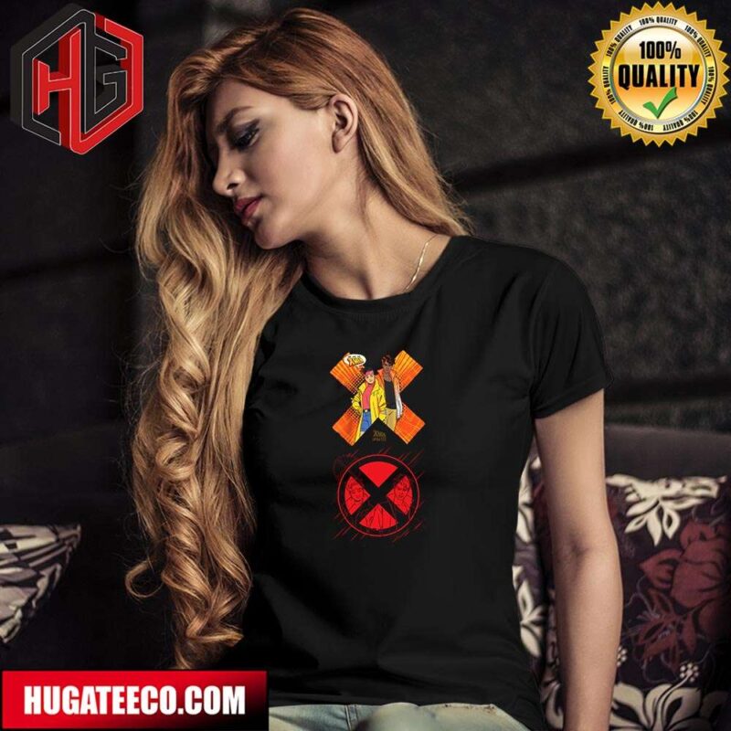 We Are The X-Men New Jubilee And Sunspot Advertising Artwork For X-Men 97 T-Shirt