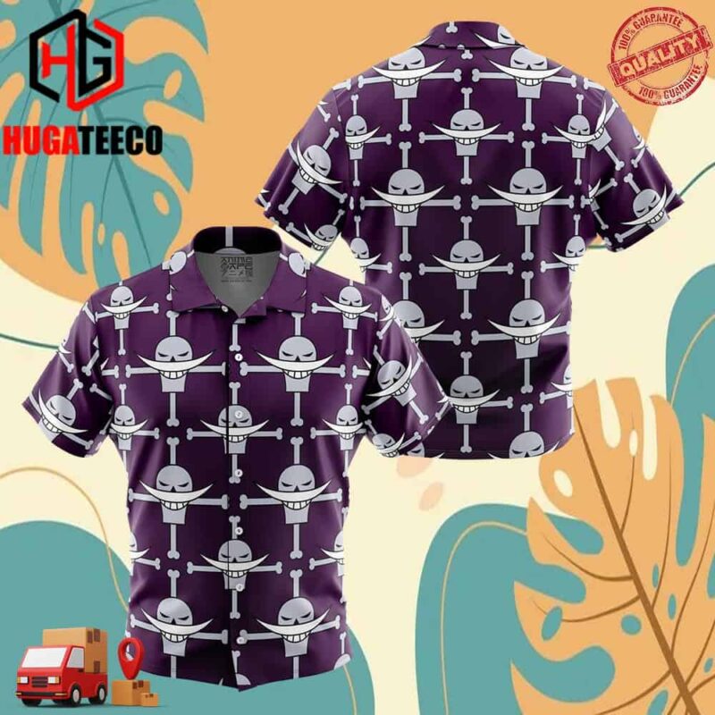 Whitebeard Jolly Roger One Piece Hawaiian Shirt For Men And Women Summer Collections