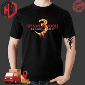 Winnie The Pooh Blood And Honey 3 Logo Movie T-Shirt