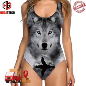 Wolf Funny Swimsuit Bikini Summer Collections 2024