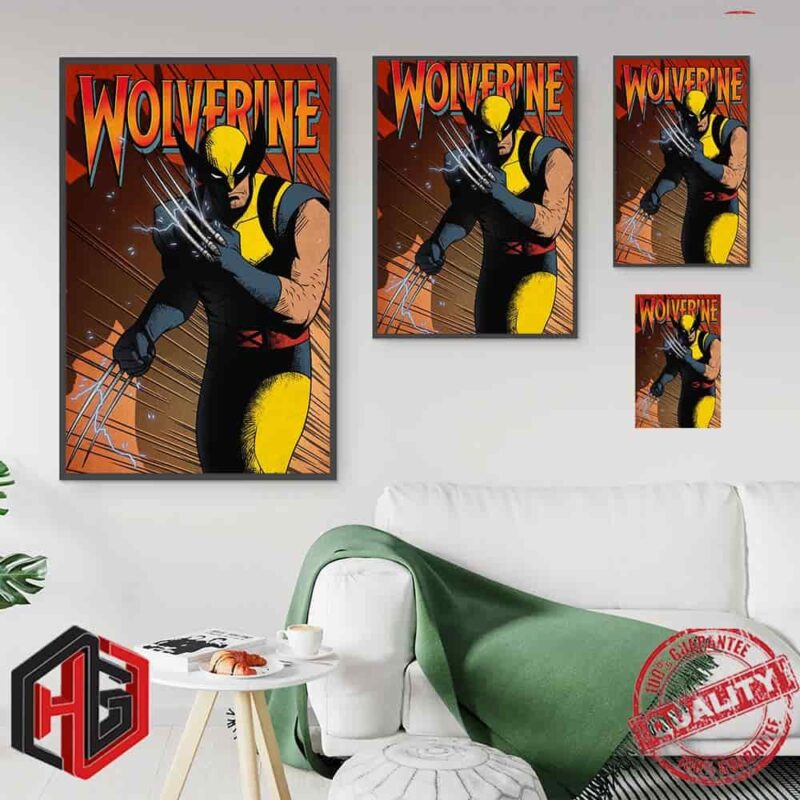 Wolverine Promotional Art For X-men 97 Poster Canvas