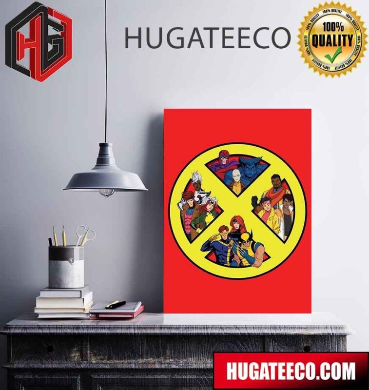 X-MEN 97 Debuts With A Perfect 100 Rate Score On Rotten Tomatoes Poster Canvas