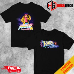 X-Men 97 The Rise Of Jubilee Pixel Version Two Sides T-Shirt