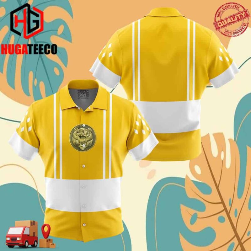 Yellow Ranger Ranger Ninjetti Mighty Morphin Power Rangers Hawaiian Shirt For Men And Women Summer Collections