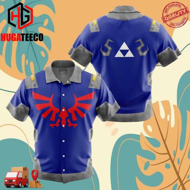 Zelda Shield Style The Legend Of Zelda Hawaiian Shirt For Men And Women Summer Collections