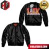 Icredibale Logo For Super Bowl LIX With Cup Bomber Jacket