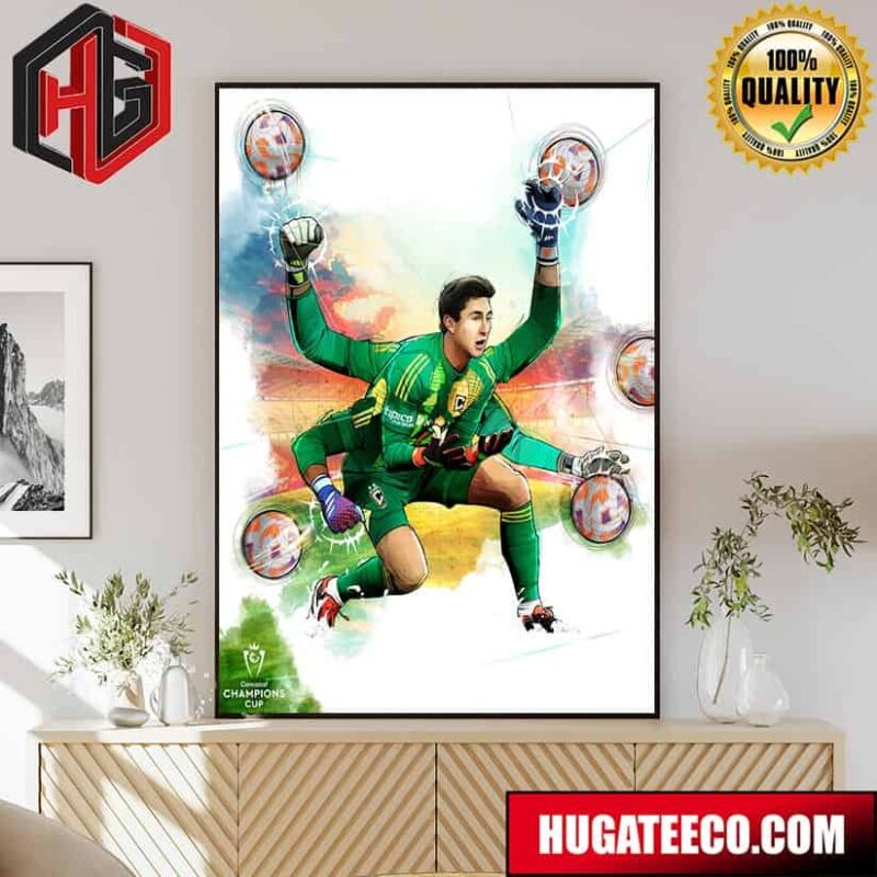 10 Saves Vs Tigers Patrick Schulte Also Saved 2 Decisvie Penalties For Columbus Crew Concacaf Champions Cup 2024 Poster Canvas