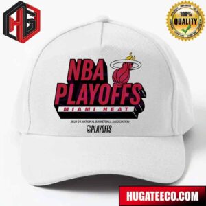 2024 NBA Playoffs Miami Heat Basketball Association Hat-Cap