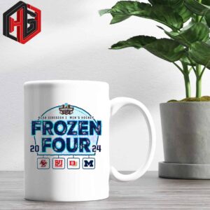 2024 NCAA Division I Mens Hockey Frozen Four Ceramic Mug