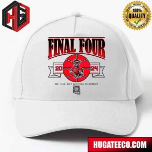 2024 NCAA March Madnes Final Four NC State Wolfpack Mens Basketball Championship Hat-Cap