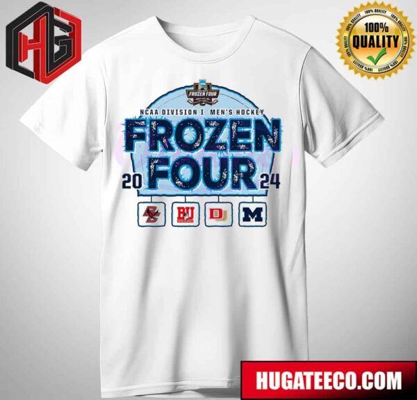 2024 NCAA March Madness Division I Mens Hockey Frozen Four T-Shirt