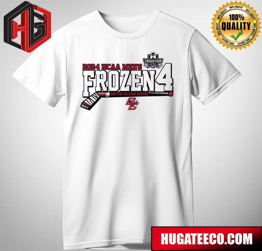 2024 NCAA March Madness Mens Frozen Four Boston College Eagles T-Shirt