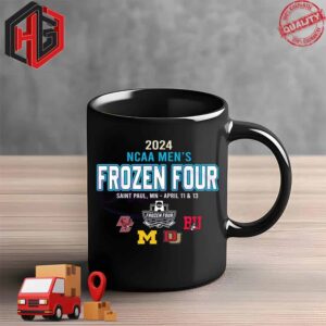 2024 NCAA Mens Frozen Four Hockey Team Ceramic Mug