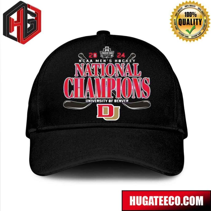 2024 NCAA Mens Hockey National Champions University Of Denver Pioneers Hat-Cap