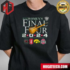 2024 NCAA Women’s Basketball Final Four March Madness Time Signature Rocket Mortage Fieldhouse T-Shirt