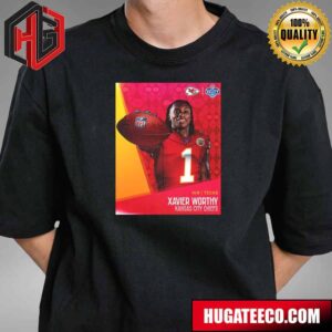 2024 NFL Draft The 40 King Xavier Worthy Is Now A Kansas City Chief T-Shirt