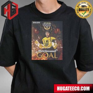2024 Playoffs Uknight The Realm Vegas Golden Knights NHL NHL Morgan And Morgan America’s Largest Injury Law Firm Marchessault GOAL T-Shirt