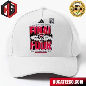 Adidas NC State Wolfpack 2024 NCAA Basketball Tournament March Madness Final Four Hat-Cap