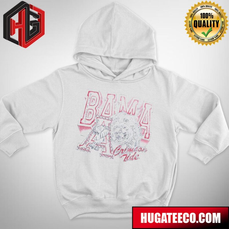 Alabama Crimson  Cactus Jack Goes Back To College Travis Scott X Fanatics X Mitchell And Ness With NCAA March Madness 2024 Merchandise Hoodie T-Shirt