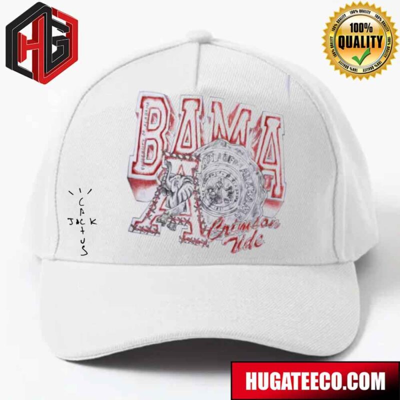 Alabama Crimson Tide Cactus Jack Goes Back To College Travis Scott x Fanatics x Mitchell And Ness With NCAA March Madness 2024