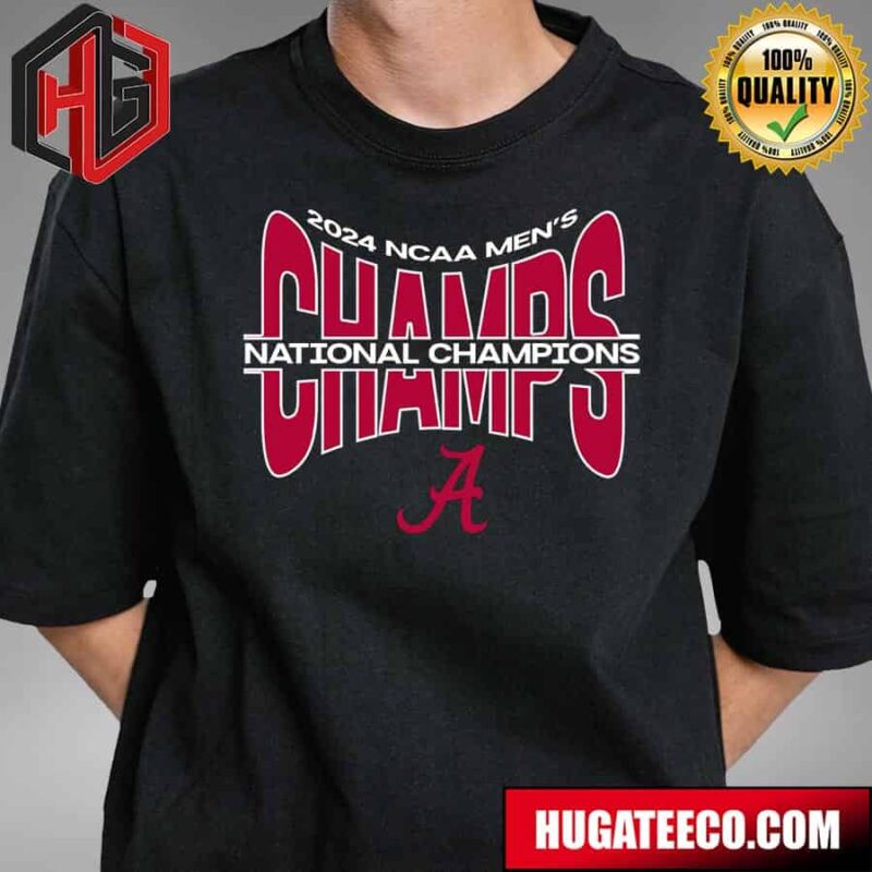 Alabama Crimson Tide Nike 2024 NCAA Men?s Basketball National Champions March Madness Unisex T-Shirt
