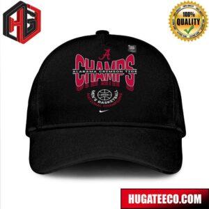 Alabama Crimson Tide Nike 2024 NCAA Men’s Basketball National Champions March Madness Classic Hat-Cap