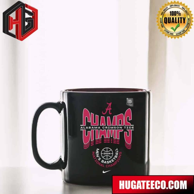 Alabama Crimson Tide Nike 2024 NCAA Men’s Basketball National Champions March Madness Ceramic Mug